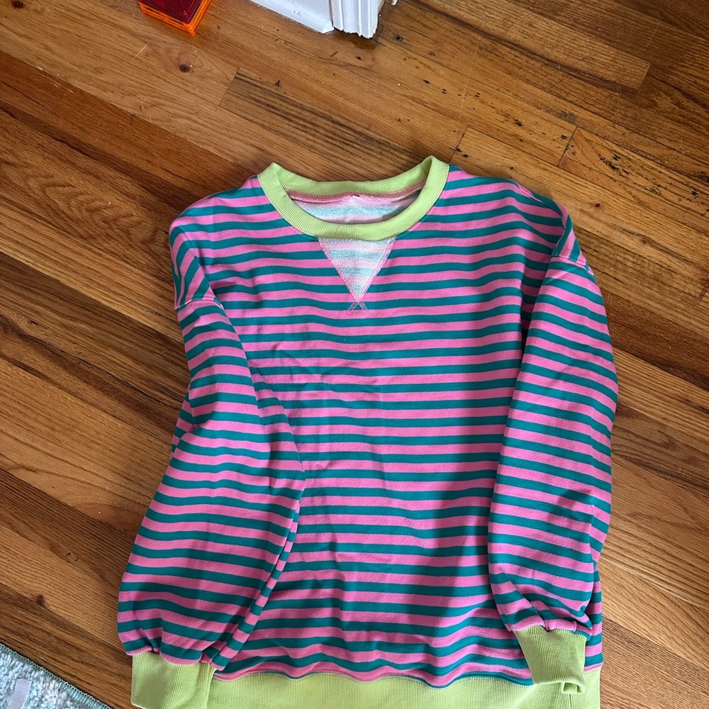 Women’s striped sweatshirt from Amazon